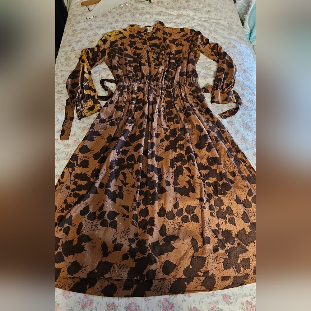 100% silk Woman dress